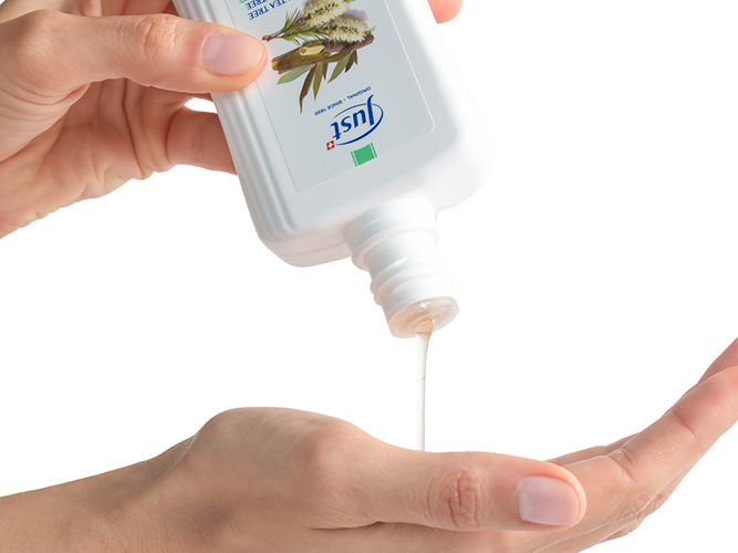 Gel sauce blanco y tárbol de te